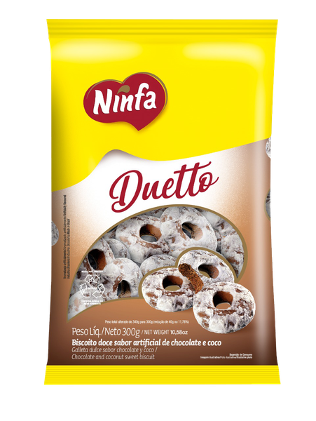 Biscoito Ninfa 250g Rosca Duetto
