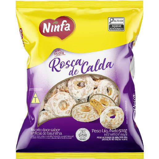 Biscoito Ninfa 500g Rosca Calda
