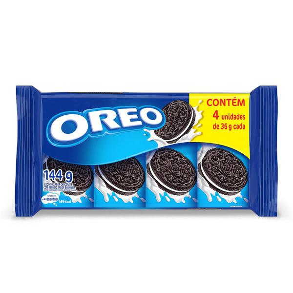 Biscoito Oreo Multipack 144g Original