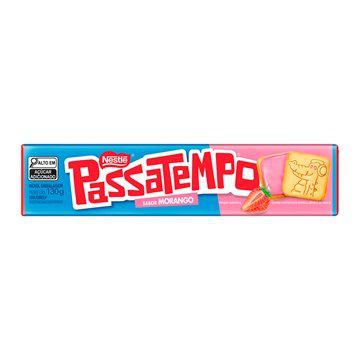Biscoito Passatempo Nestlé 130g Morango