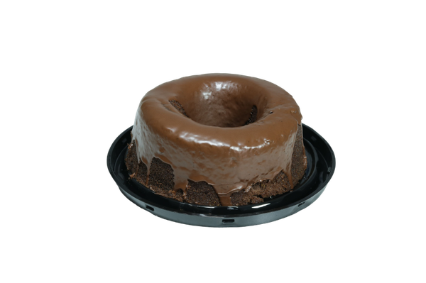 Bolo de Chocolate com Cobertura de Chocolate