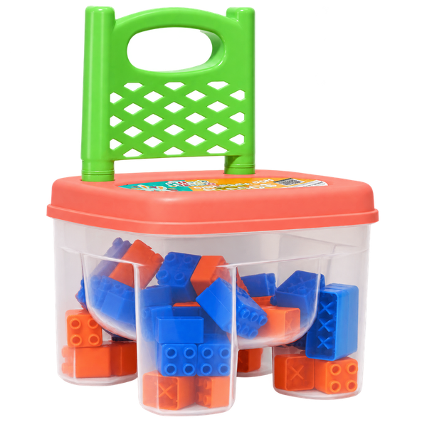 Brinquedo Cadeirinha Home Play 48 Blocos