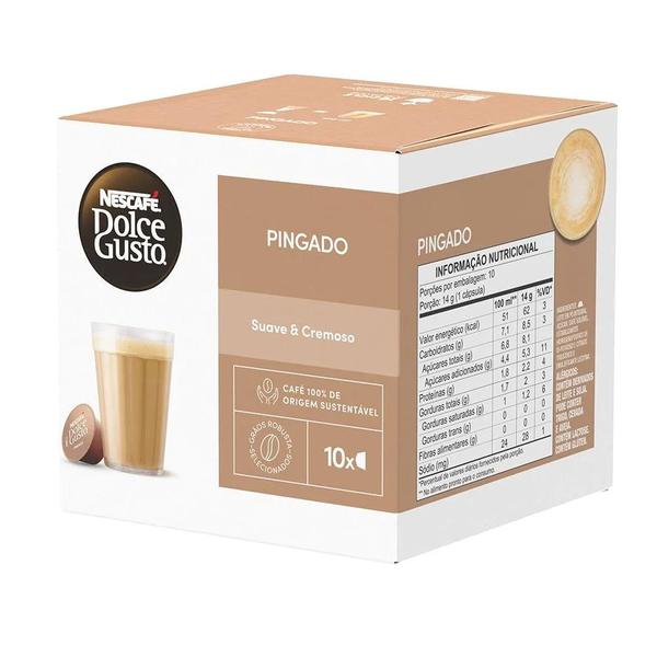 Cápsula Dolce Gusto Cx C/10 140G Pingado