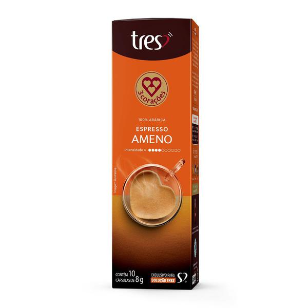 Cápsula Três Corações C/10 Expresso Ameno