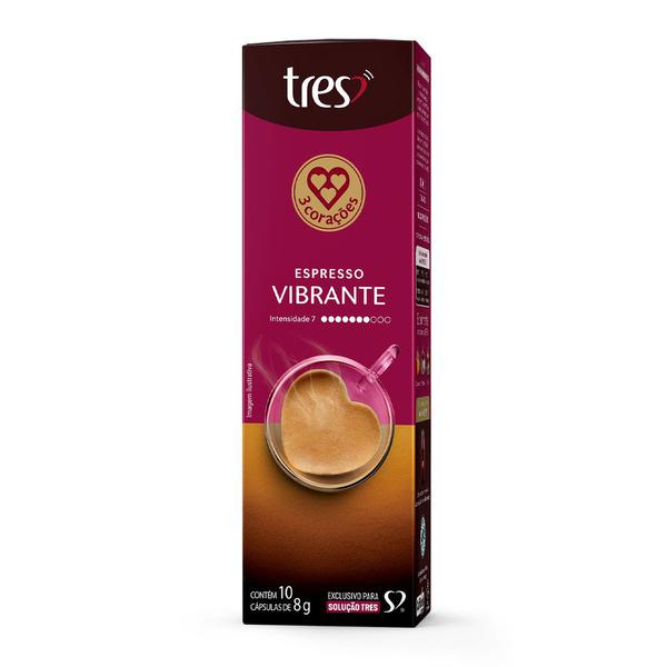Cápsula Três Corações C/10 Expresso Vibrante