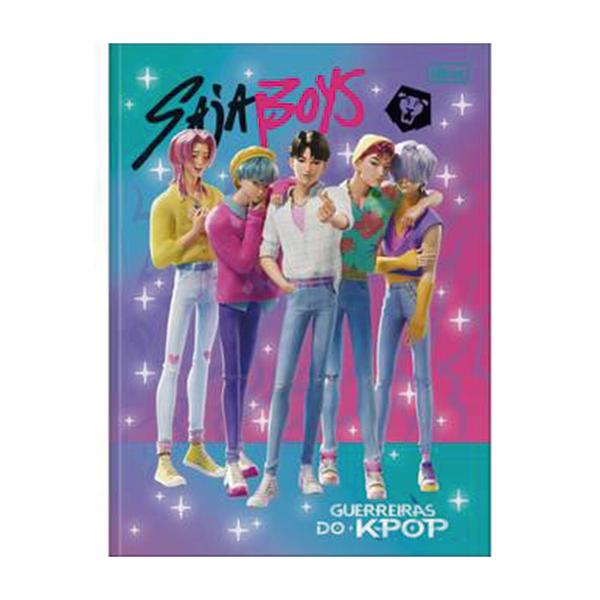 Caderno Brochurão Capa Dura 80 folhas Guerreira Kpop Tilibra