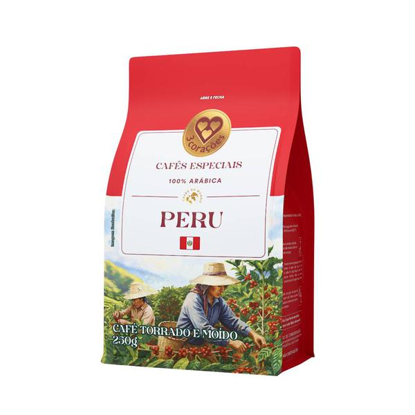 Café 3 Corações 250g Especial Peru