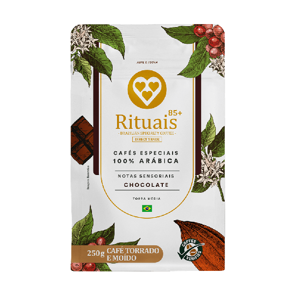 Café 3 Corações Rituais 250g Chocolate