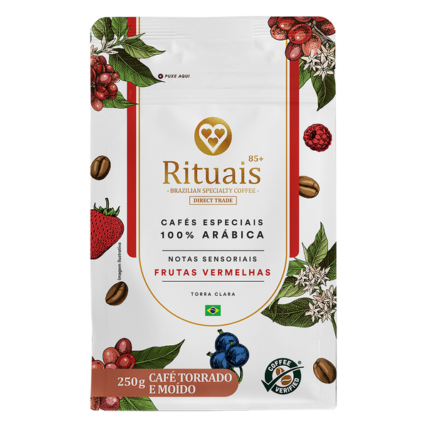 Café 3 Corações Rituais 250g Frutas Vermelhas