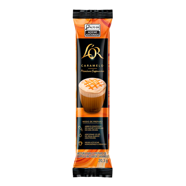 Cappuccino Lor 20,3g Sachet Caramelo