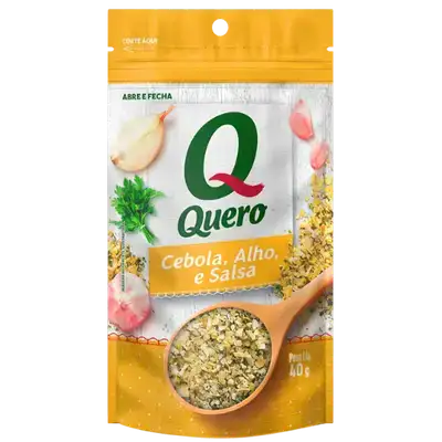 Cebola, Alho e Salsa Quero 40g