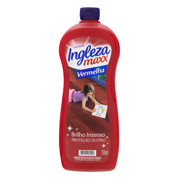 Cera Líquida Ingleza 750ml Vermelha