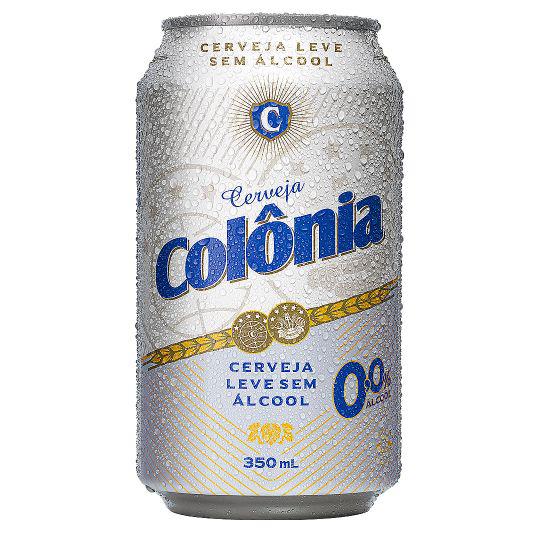 Cerveja Colônia Pilsen s/Álcool Lata 350ml