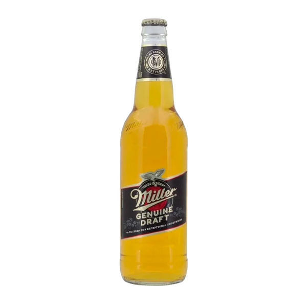 Cerveja Miller Genuine Draft 600ml Garrafa Descartável