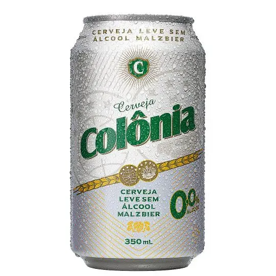 Cerveja s/ Álcool Colônia Malzbier Lata 350ml