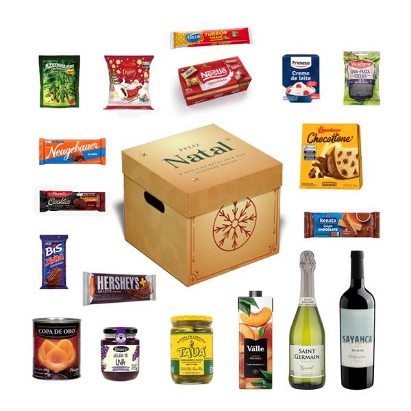 Cesta de Natal França