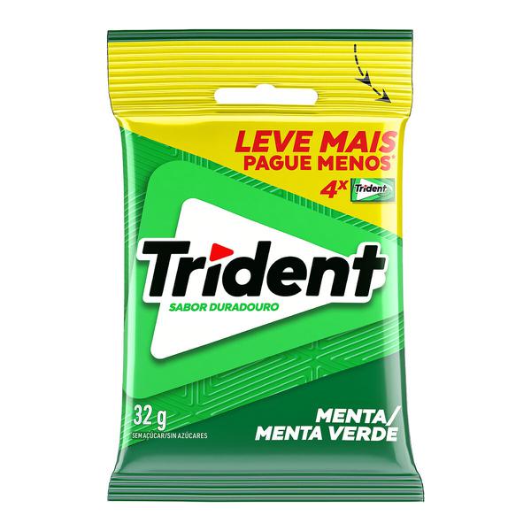 Chiclete Trident C/4 32g Menta