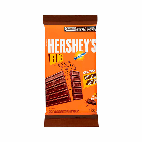 Choc Barra Hersheys 138g Ovomaltine