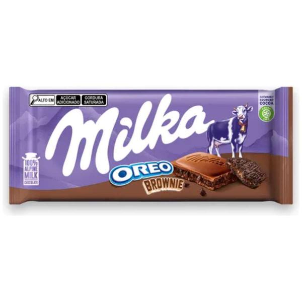 Chocolate Barra Milka 100g Oreo Brownie