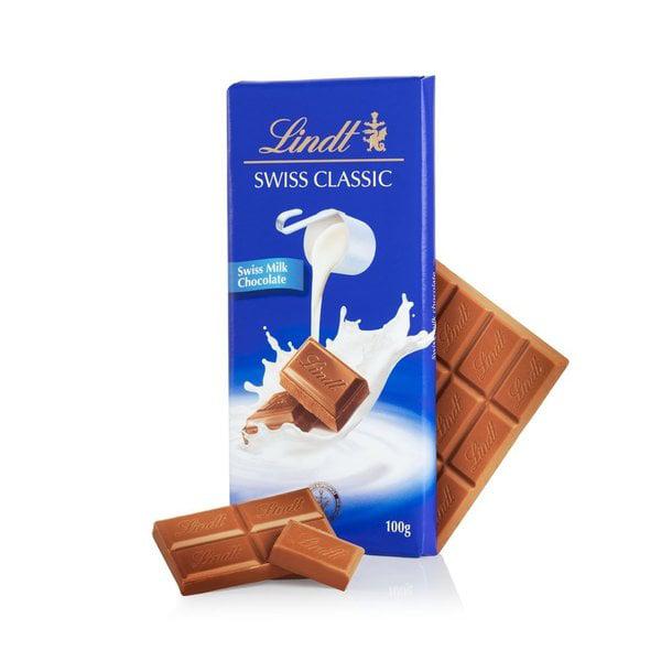 Chocolate Importado Lindt Classic 100g Ao Leite