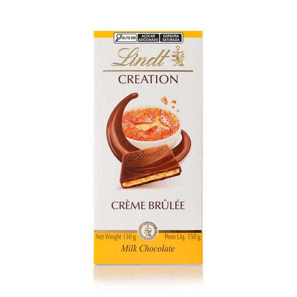 Chocolate Importado Lindt Creation 150g Creme Brûlée