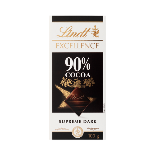 Chocolate Importado Lindt Excellence Dark 100g 90%