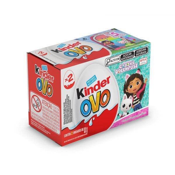 Chocolate Kinder Ovo 40g C/2 Gabbys Dollhouse