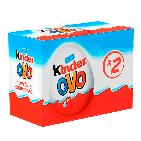 Chocolate Kinder Ovo 40g C/2 Meninos