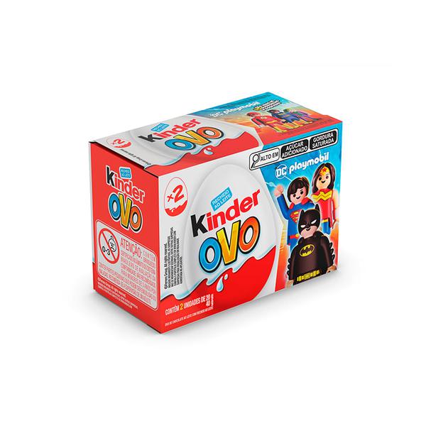 Chocolate Kinder Ovo 40g C/2 Playmobil