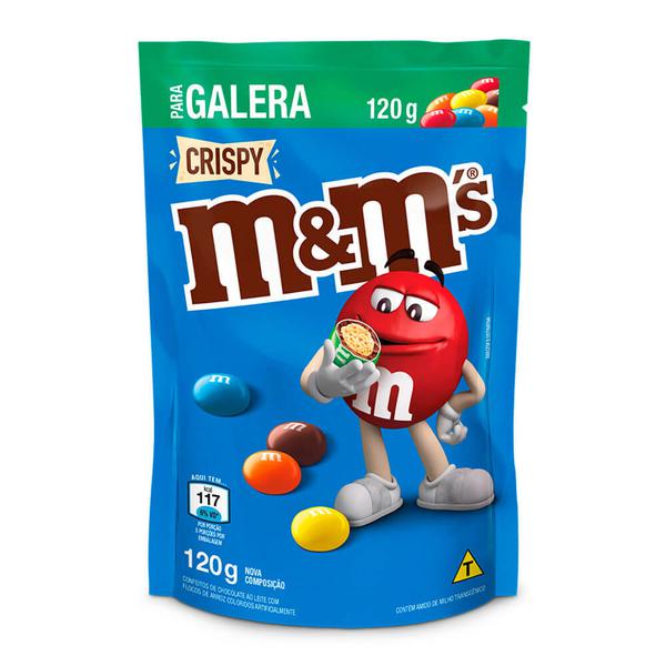 Chocolate M&M`s 120g Crispy