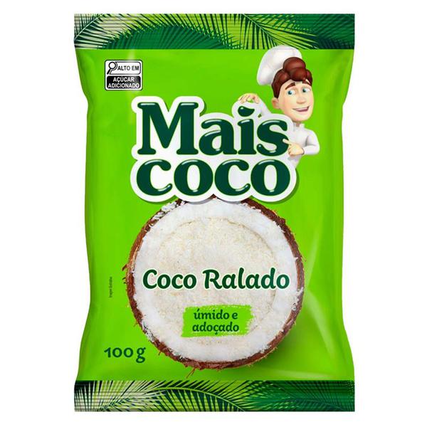 Coco Ralado Mais Coco Úmido Adoçado 100g