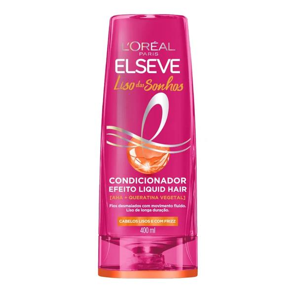 Condicionador Elseve 400ml Liso Dos Sonhos
