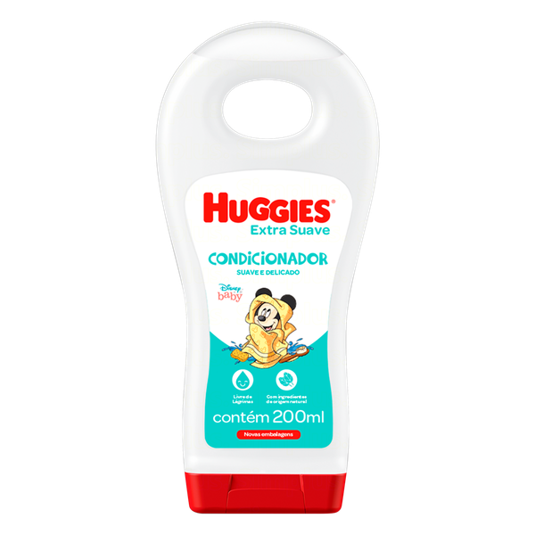 Condicionador Huggies 200ml Baby Extra Suave