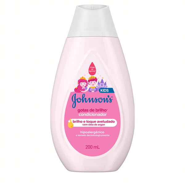 Condicionador Johnsons Baby 200ml Gotas de Brilho