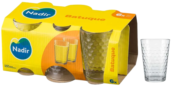 Conjunto de Copos Nadir Figueiredo C/6 Batuque