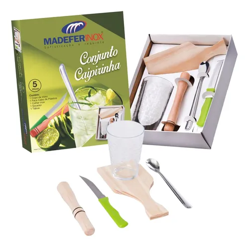 Conjunto Madefer Caipirinha