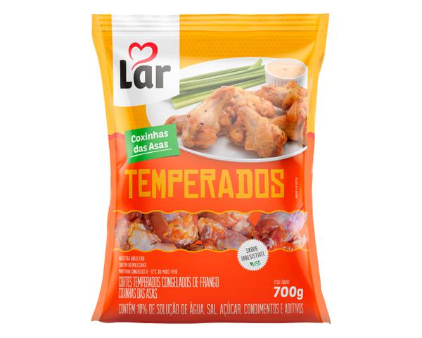 Coxinha de Asa Lar Temperado e congelado700g