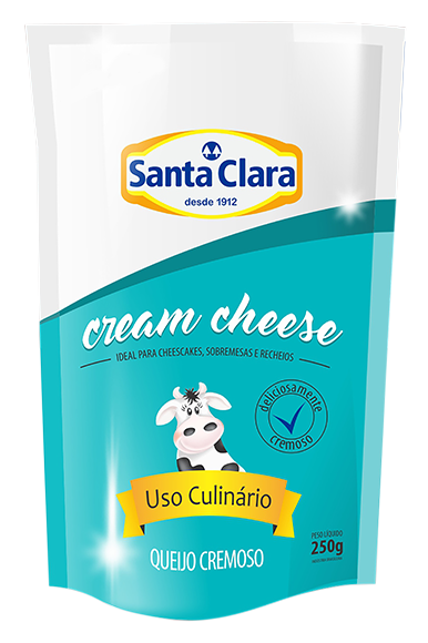 Cream Cheese Santa Clara 250g Pouch