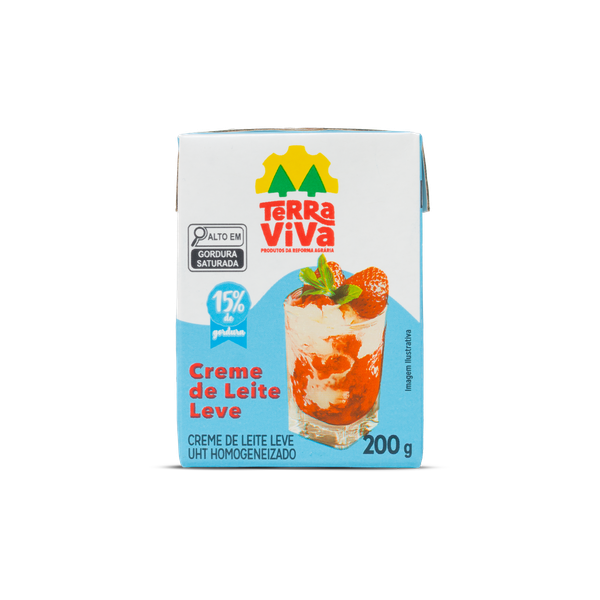 Creme de Leite Terra Viva 200g