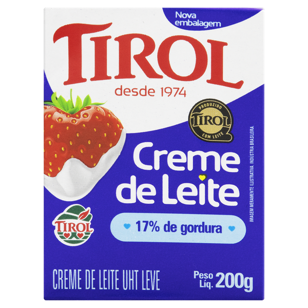 Creme de Leite Tirol 200g