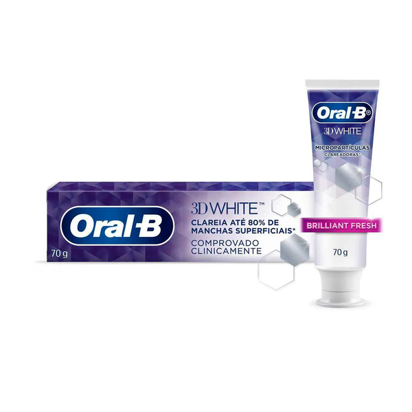 Creme Dental 3D White Fresh Oral-B 70g