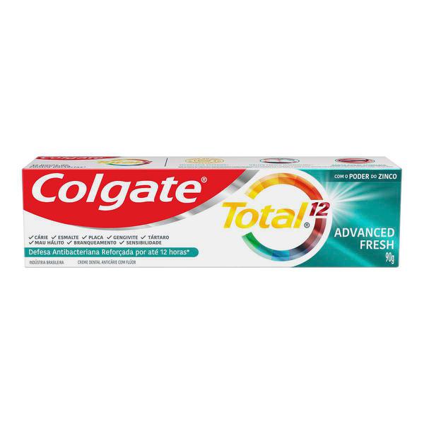 Creme Dental Colgate Total 12 90g Advan Fresh