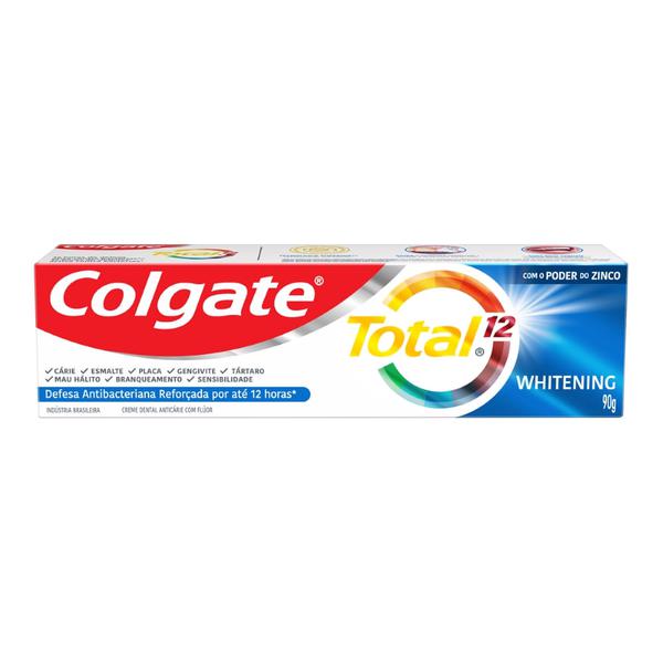 Creme Dental Colgate Total 12 90g Whitening