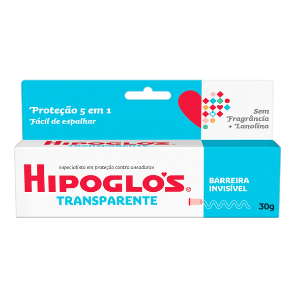 Creme para Assadura Hipoglos 30g Transparente