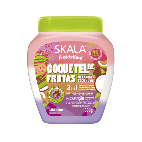 Creme Tratamento Skala 1kg Coquetel de Frutas