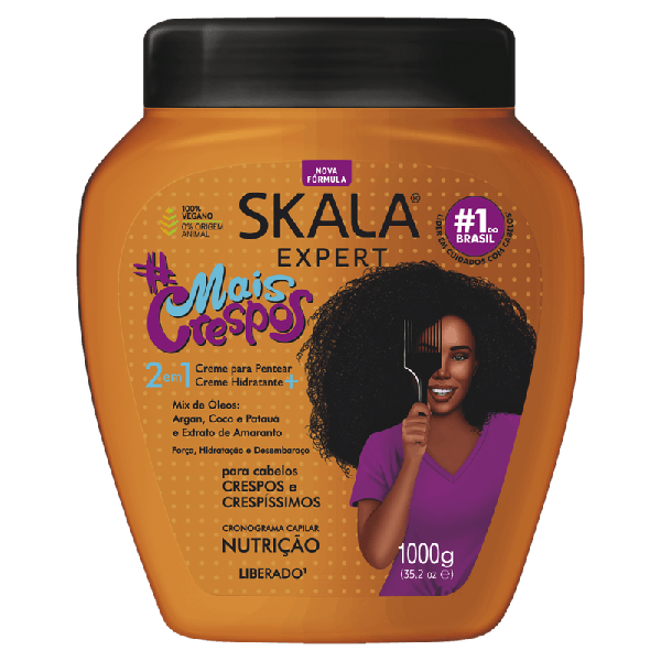 Creme Tratamento Skala 1kg Mais Crespos