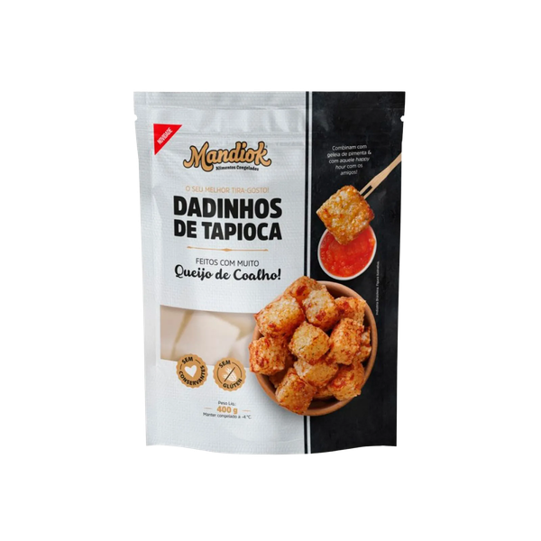Dadinho de Tapioca Mandiok 400g Queijo Coalho