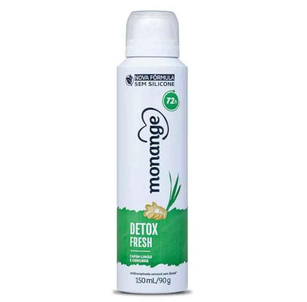 Desodorante Aerosol Monange 150ml - Detox