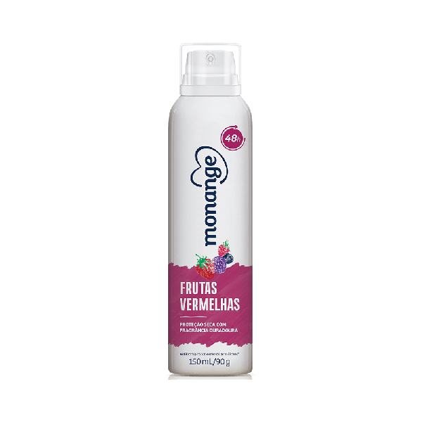 Desodorante Aerosol Monange 150ml - Frutas Vermelhas