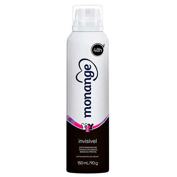 Desodorante Aerosol Monange 150ml - Invisible